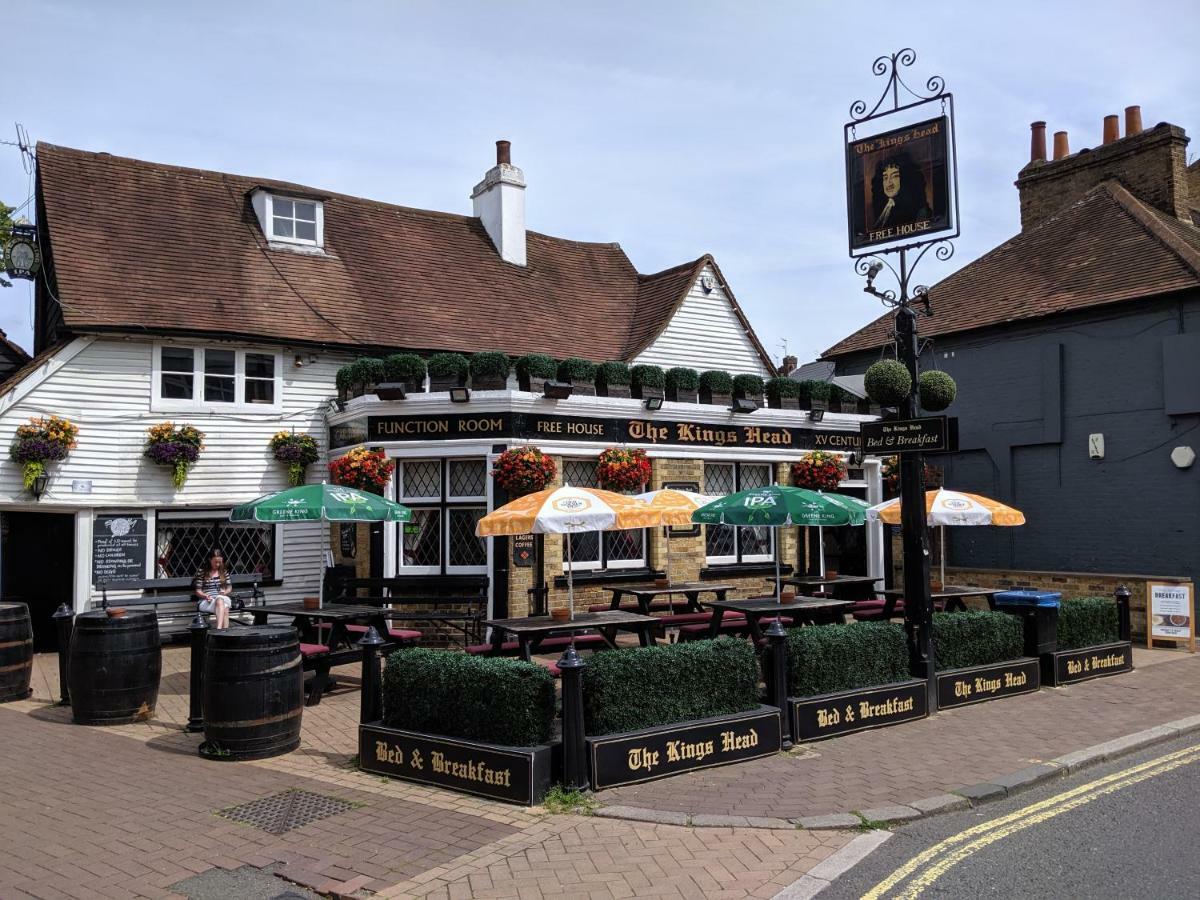 贝克斯利 The Kings Head酒店 外观 照片